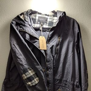 [Modcloth] Blue Grey Utility Jacket 2X NWT